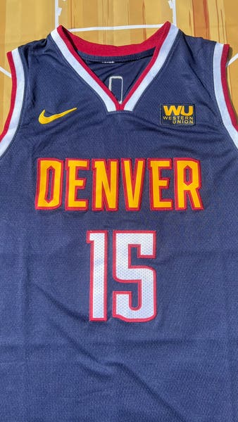 Denver Nuggets 2025 Home Nikola Jokić #15 Blue NBA Jersey
