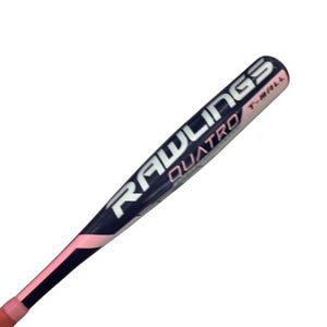 Used Rawlings QUATRO BB/SB T-Ball Bat 25" 11760-S000074929