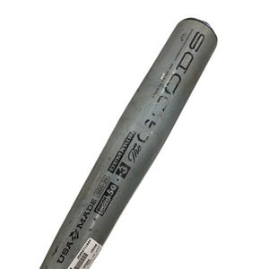 Used Demarini THE GOODS BB/SB High School -3 Bat Grey 33" 11884-S000045624