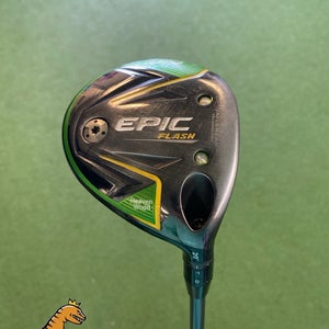 Used RH Callaway Epic Flash 20* Heavenwood Fujikura EXS Graphite Stiff Flex