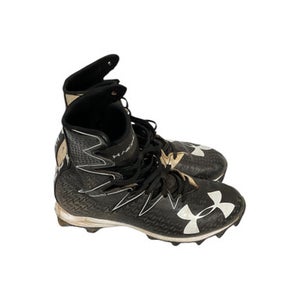 Used Under Armour Adult FB Cleats Black Senior 7.5 11847-S000026016