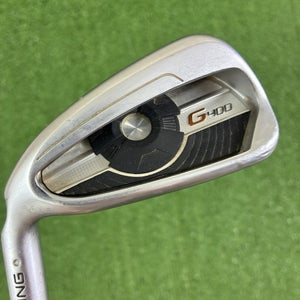 READ Ping G400 Black Dot 7 Iron AWT 2.0 Steel Regular Flex Left Handed 37