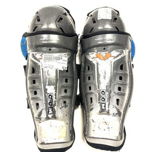 Used CCM VECTOR 5.0 Junior Shin Guards Grey 11" 11860-S000290505