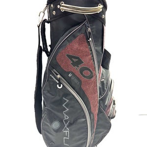 Used Maxfli BLACK Mens Cart Bag Black 11860-S000290479