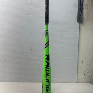 Used Rawlings THREAT COMP BB/SB USA 2 5/8 Bat Neon Green 30" 11835-S000193701