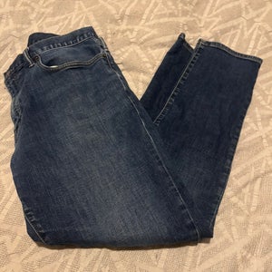 Gap Denim Distressed Skinny Jeans Men’s 36x30 Dark Blue See Details