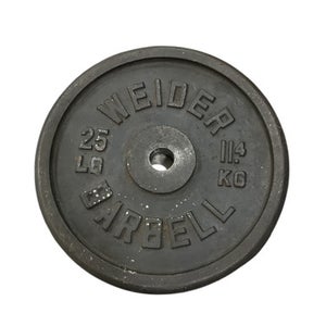 Used Weider Standard Plate (Each) 25 lb 11347-S000245517
