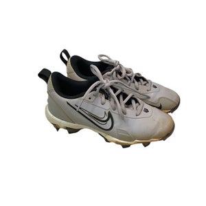 Used Nike FORCE TROUT 9 BB/SB Cleats Grey Junior 03.5 11347-S000245507