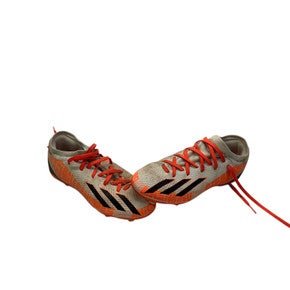 Used Adidas SPEEDFLOW MESSI .3 FG Soccer Cleats White And Orange Junior 03 11347-S000245900