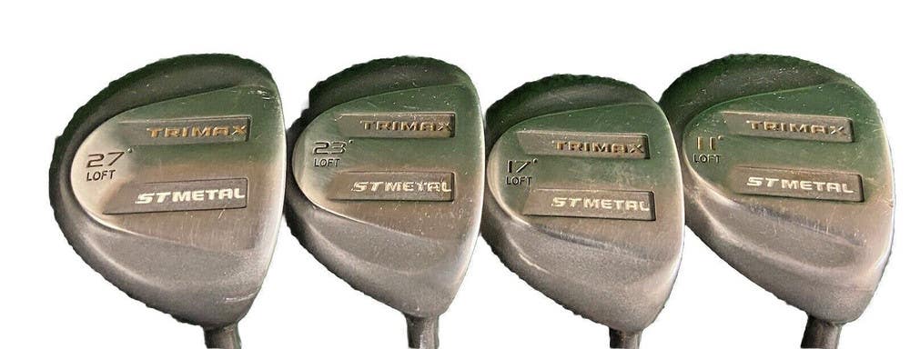 TriMax ST Metal Wood Set 1W,3W,5W,7W Ladies Graphite Excellent Jumbo Grips RH