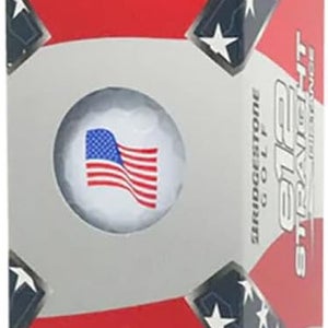 Bridgestone e12 Straight Golf Balls (3pk, White/Patriot) 1 Sleeve 2025 NEW