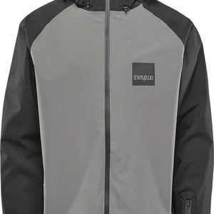 Thirtytwo Gateway 15k  Shell Snowboard Jacket, Men's MEDIUM Charcoal / Black New