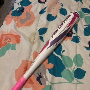 2022 Easton Pink Sapphire Bat (-10) Composite  26" (Used)