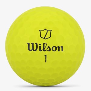 Wilson Staff Model X Golf Balls (Yellow, 3pk)  1 Sleeve 2024 NEW