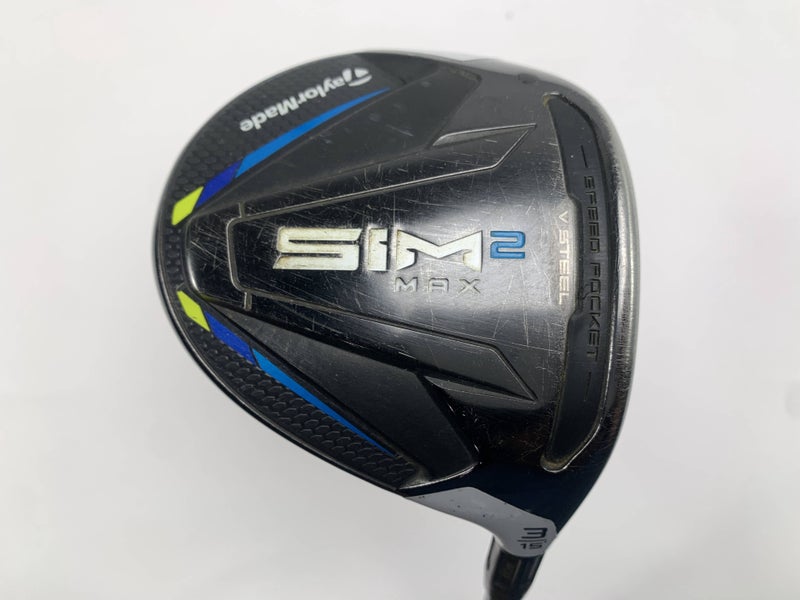 TaylorMade SIM2 MAX 3 Fairway Wood 15* Fujikura Ventus Blue 6S Stiff RH