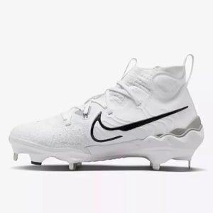 White Men's Adult High Top Metal (New) Huarache
