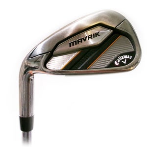 LH Callaway Mavrik Single 7 Iron Steel True Temper Elevate 95 Regular Flex