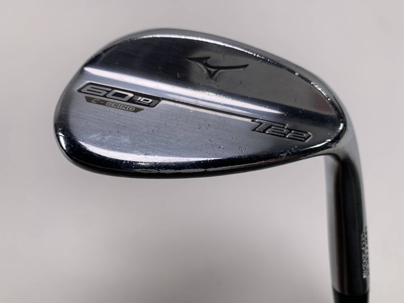 Mizuno T22 Satin Chrome 60* 10 C-Grind Accra iSeries 70i Wedge Graphite Mens RH