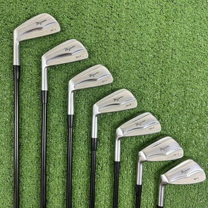 Mizuno MP-7 3-9 Iron Set Aldila C SW Graphite Stiff Flex Left Handed