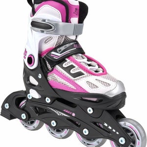5th Element G2-100 Adjustable Kids Recreational Inline Skates - Pink