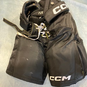 Black Senior Small CCM Tacks AS-V Hockey Pants (Used)