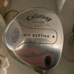Men's  Callaway Big Bertha Right Handed Driver Regular Flex 11 Loft (Used)