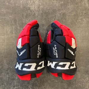 Black CCM Tacks Ultra 2.0 Gloves 9" (Used)