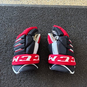 CCM 4R Pro2 Gloves 14" (Used) Red, Black, And White