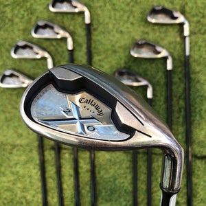Women's Callaway X-20 Iron Set Right Handed - Callaway X Ladies Shaft (Used)