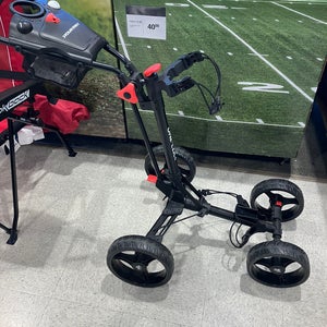 TourTrek One-Click 4-Wheel Push Cart
