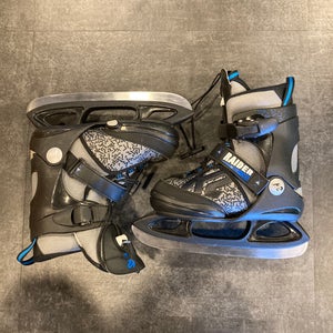 Junior K2 Hockey Skates Regular Width Size 1 (Used)