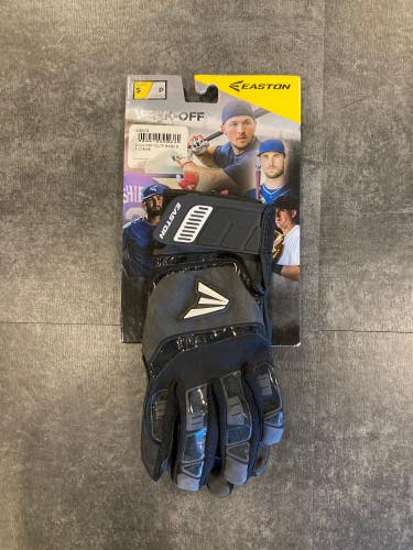 Black Small Easton Walk off Batting Gloves (New)