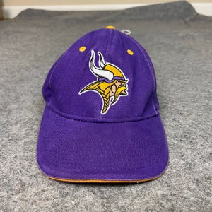 Minnesota Vikings Mens Hat Strap Back Purple Gold Cap Adjustable Football Dad A2