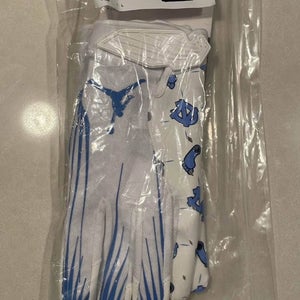 White Large Adult Jordan Gloves (New)