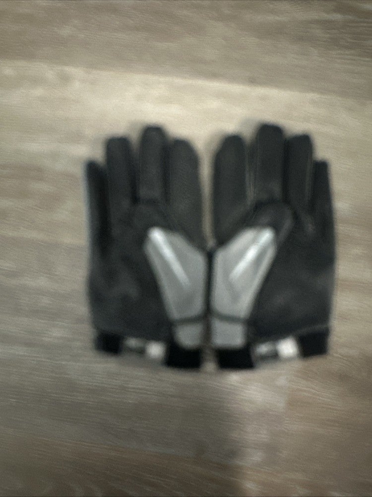 Nike Vapor Jet Receiver Gloves PGF216 009 Gray & Black Mens Size