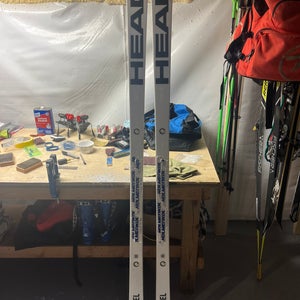 Unisex 2022 HEAD 188 cm Racing World Cup Rebels i.GS RD Skis Without Bindings (Used)