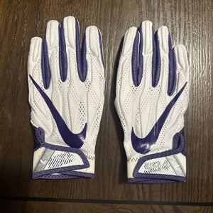 Size XL Nike Superbad 5.0 Leather FG Football Gloves PGF432-149 White