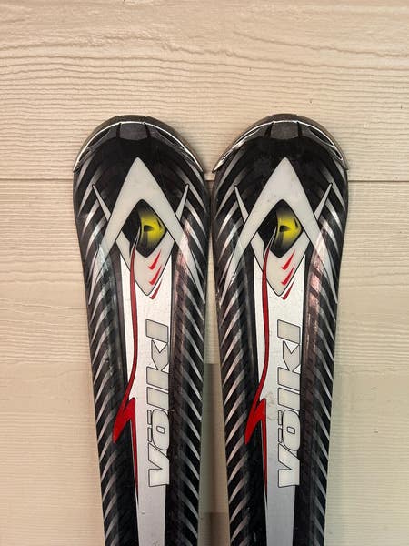 Volkl 12 Foot Tigershark Downhill Skis 161 cm. Marker iPT Demo