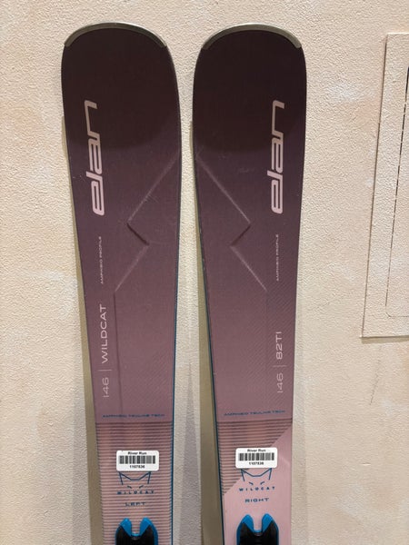 2025 Elan Wildcat Skis With Integrated Elan Bindings 146cm