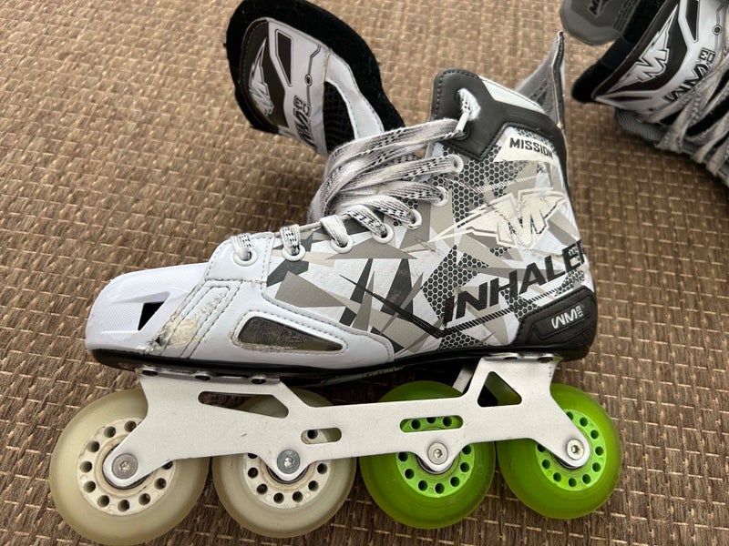 Mission Inhaler WM03 Inline Skates Wide Width Size 8.5 (Used)