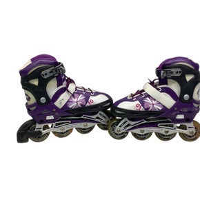 Used Mongoose INLINE SKATES Senior Rec Fitness Skates Purple Adjustable 11347-S000246216