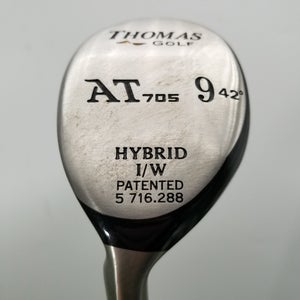 LEFTY THOMAS GOLF AT705 9 HYBRID 42* SENIOR ULTRALITE +HC VERYGOOD