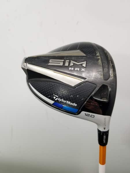 2020 TAYLORMADE SIM MAX DRIVER 12* REGULAR UST MAMIYA ELEMENTS