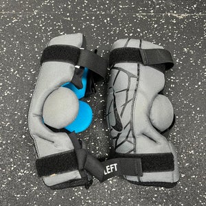 Used Nike VAPOR Lacrosse Arm Pads/Guards Black SM 11849-S000027151