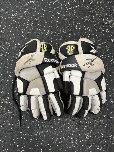 Used Reebok ZG3 Lacrosse Gloves Junior Black 8" 11849-S000027152