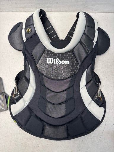 New Wilson ISO BLOX Adult Catcher’s Chest Protector - Black/Grey 11835-S000193894