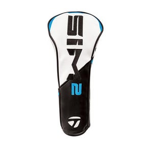NEW TaylorMade Golf Sim2 Black/White/Blue Fairway Headcover