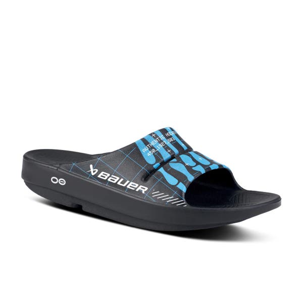 OOFOS Black Slide Sandals W10 M8 EU 41 Men main image 4