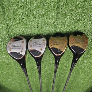 Titleist Acushnet XXXXX Out 4 Piece Wood Set 1w, 3w, 4w, 5w Stiff Steel Shaft RH