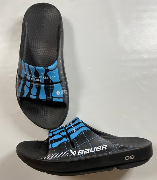 OOFOS Black Slide Sandals W10 M8 EU 41 Men main image 2